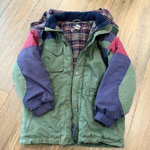 Y2K Cherokee youth Boy's color block puffer jacket L(10/12)